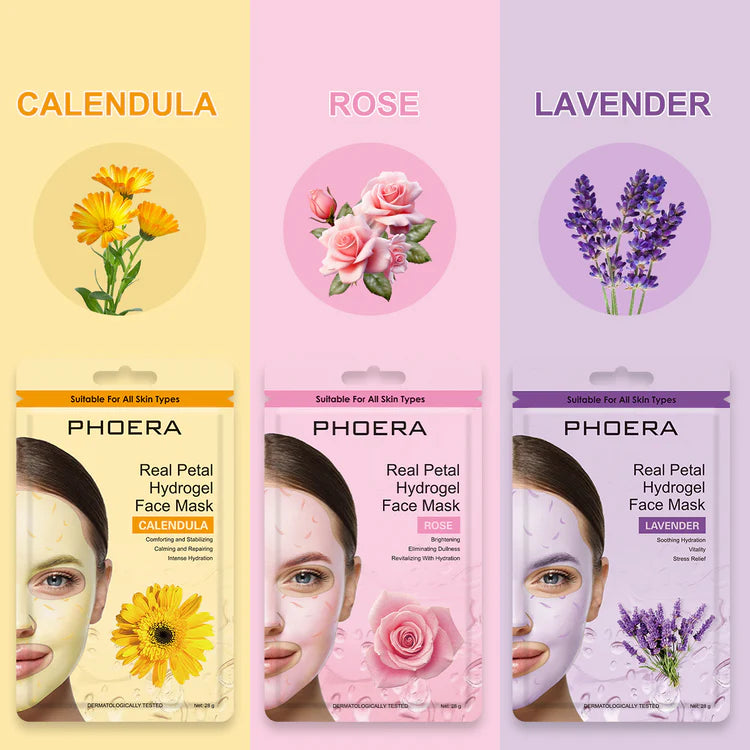 Real Petal Máscara Facial de Hidrogel