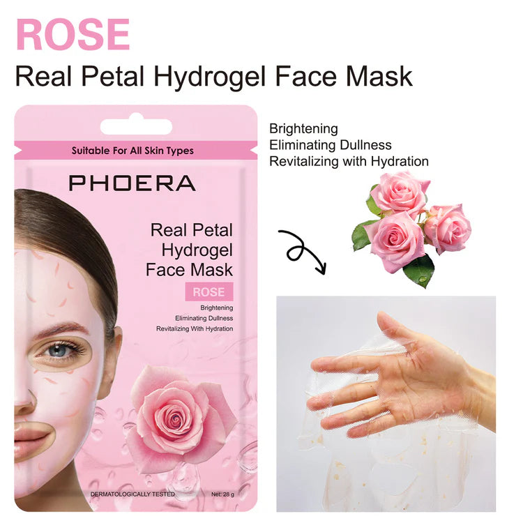 Real Petal Máscara Facial de Hidrogel